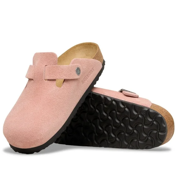 Birkenstock Boston Suede Leather, Color Pink Clay, Retail $154.95 USD - Picture 5 of 16